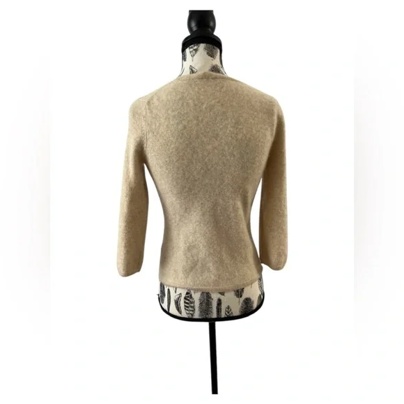 Cashmere Square Neck Sweater - Picture 3 of 6